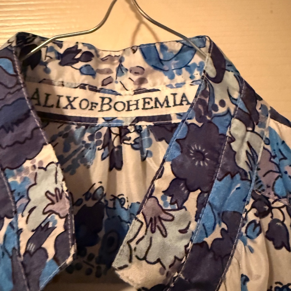 Alex and Bohemia silk dress